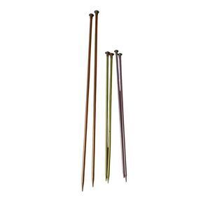 3 Sets Of Vintage Knitting  Needles #9, #8 #5‎ Aluminum Lot 10" & 14"